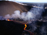 Lava Flow of Kilauea Volcano  Kilauea  Hawaii