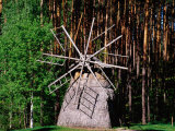Windmill  Open-Air Ethnographic Museum  Riga  Latvia