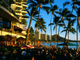 Pub at Waikiki Beach  Oahu  Hawaii