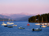 Lake Granby Marina at Dusk  Arapaho National Forest  Colorado