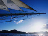 Horizon Seem from Bowsprit Net Star Clipper  Tortola