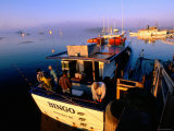 Fishing Boats at Sunrise  Boothbay Harbor  Boothbay  Maine