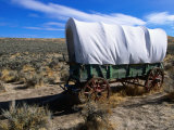 Covered Wagon  Historic Oregon Trail  Baker City  Oregon