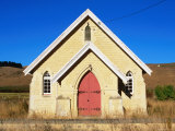 Abandoned Church at Awamoke  Otago  New Zealand