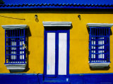 Brightly-Painted House on Main Street  Los Puertos de Altagracia  Zulia  Venezuela