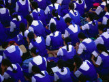 Female Students Sitting Together  Nuku'Alofa  Tongatapu Group  Tonga