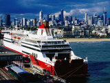 Tasmania Ferry  Station Pier  Port Melbourne  Melbourne  Victoria  Australia