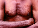 Man with Scarification  Middle Sepik  East Sepik  Papua New Guinea