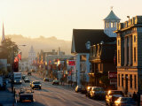 Sunrise on Main Street  Littleon  New Hampshire