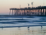 Pier at Sunset  Pismo Beach  California