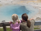 Silex Spring in Lower Geyser Basin  Yellowstone National Park  Wyoming