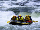 Rafting the Otra River  Just North of Evje  Setesdalen  Aust-Agder  Norway