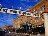 Stockyards District  Fort Worth  Texas