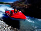 Jet-Boating on Smaller North Branch of Rakaia River  New Zealand