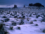 Monument Valley in Winter  Monument Valley Navajo Tribal Park  Arizona