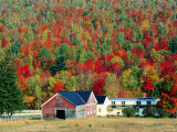 North New Hampshire Landscape along Highway 2  New Hampshire