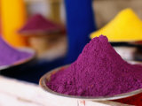 Colourful Tika Powder in Shop  Pushkar  Rajasthan  India