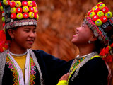 H'mong Girls  Huay Xai  Bokeo  Laos