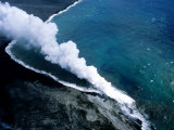 Lava Flow  Volcanoes National Park  Hawaii  Hawaii