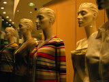 Women's Fashion on Mannequins in Window Display at Robinson's  Orchard Road  Singapore