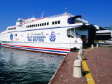 Istanbul to Yalova Ferry Boat at Dock  Istanbul  Turkey