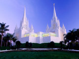 Mormon Temple  La Jolla  San Diego  California