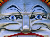 Detail of Luna Park Entrance  St Kilda  Melbourne  Victoria  Australia