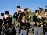 Brass Band in Confederate Soldier Uniforms  Grand Canyon National Park  Arizona