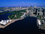 Opera House and the Beautiful Harbour of Sydney  New South Wales  Australia