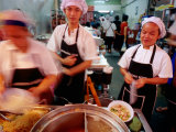 Chefs at Hong Kong Dim Sum  Sampeng Market  Chinatown  Bangkok  Thailand