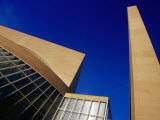 Modern Architecture of Myerson Symphony Hall  Dallas  Texas