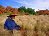 Stewart Davies of the Ngaanyatjarra People  Western Australia