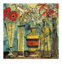 Flowers In Ceramic And Glass I