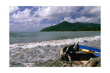 Fishing Boat on Maunabo Beach  Puerto Rico