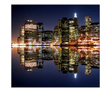Mighty NYC Light in the Night Sky