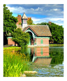 Harlem Meer on a Beautiful Spring Day in NYC