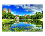 Reflections at the Harlem Meer  NYC