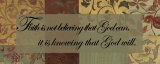 Words to Live By: Faith