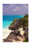 Rocky Cove  Tulum Beach  Yucatan  Mexico