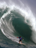 Big Wave Surfing  Waimea Bay  Hawaii
