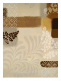 Composition en brun et creme I