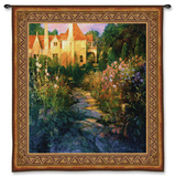 Garden Walk at Sunset