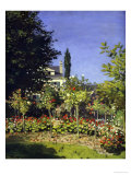 Garden in Bloom  c1866