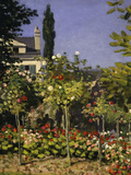 Garden in Bloom  c1866