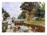 Boulters Lock on the Thames