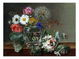Still Life of Flowers in a Glass
