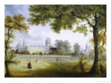 Christ Church from Merton Fields  Oxford