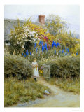 At the Cottage Gate