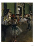 The Dance Class  c1875