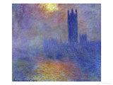 London Parliament in the Fog  c1904